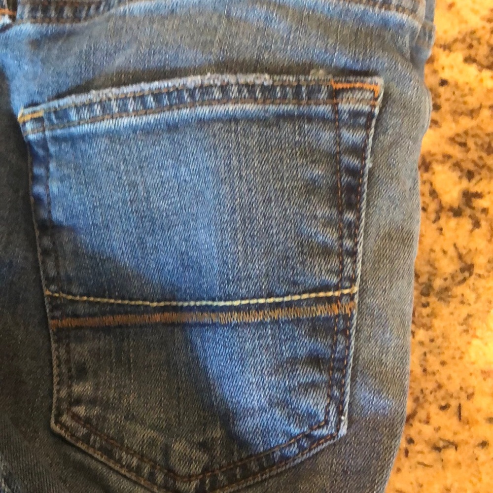 Boys Abercrombie kids straight jeans slim 15/16